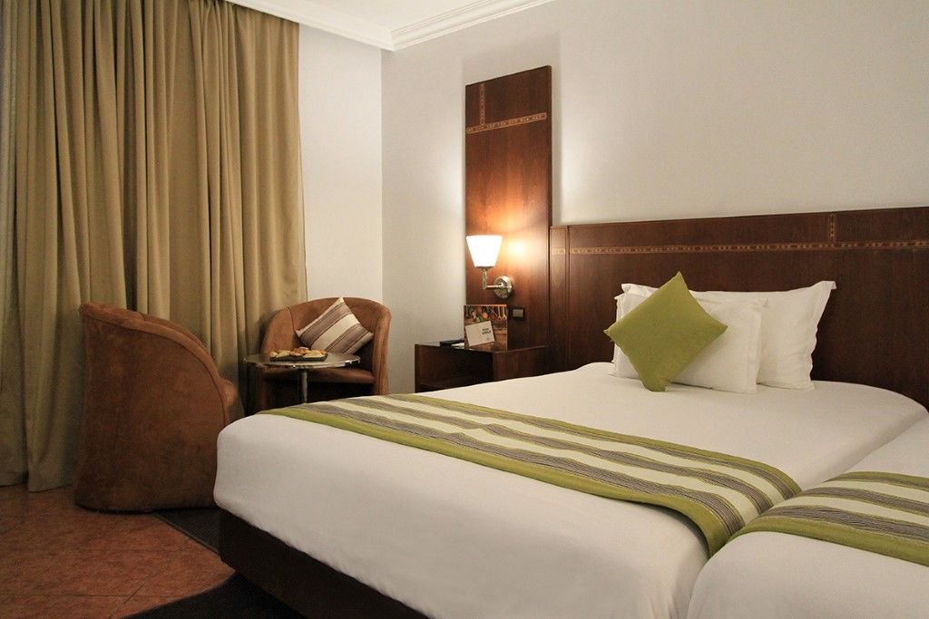 מלון מרקש Kenzi Farah מראה חיצוני תמונה A room at the hotel