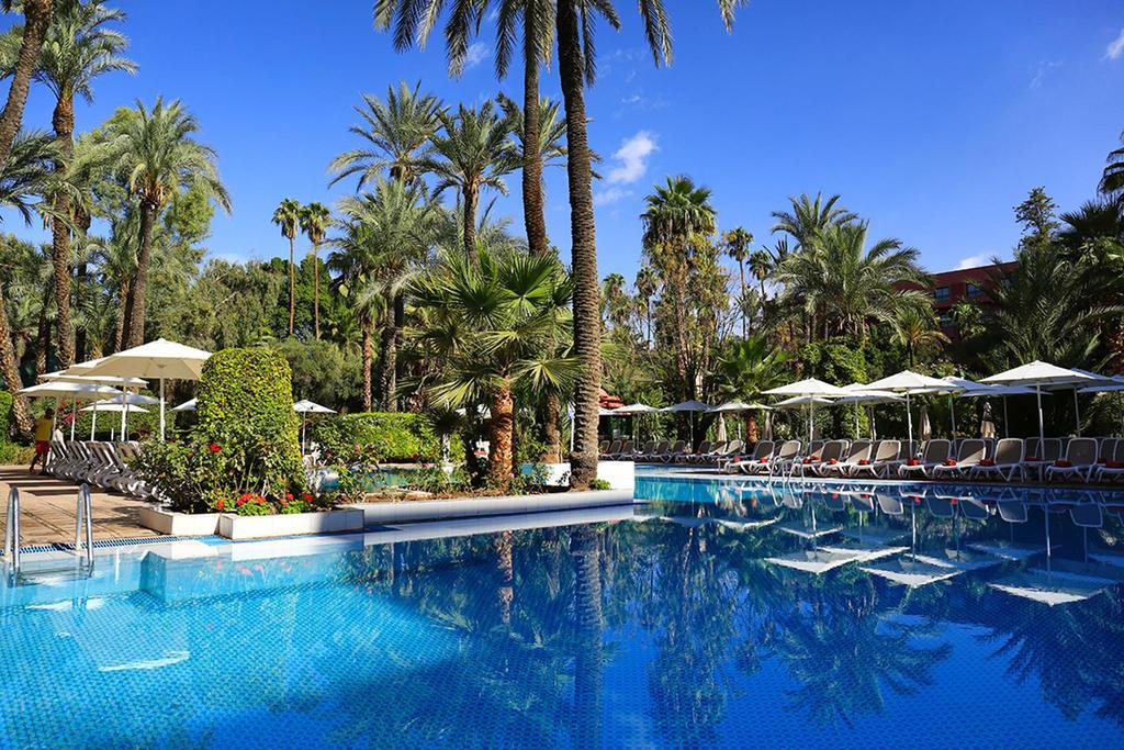 מלון מרקש Kenzi Farah מראה חיצוני תמונה The swimming pool at the hotel