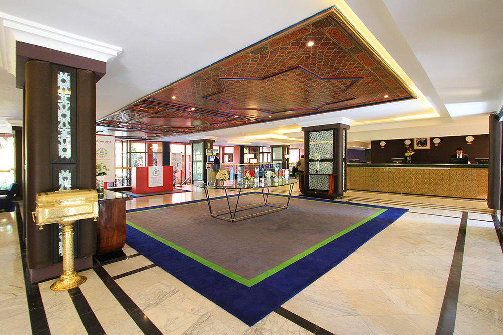 מלון מרקש Kenzi Farah מראה חיצוני תמונה The lobby of the hotel