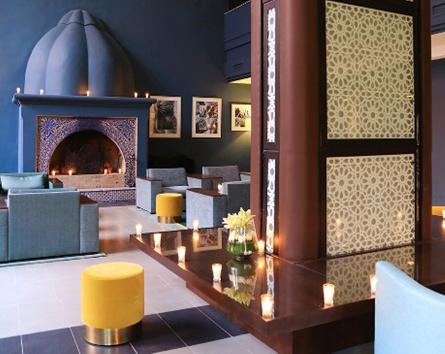 מלון מרקש Kenzi Farah מראה חיצוני תמונה The interior of the hotel