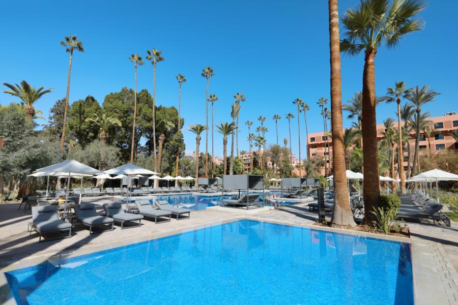 מלון מרקש Kenzi Farah מראה חיצוני תמונה The pool at the Royal Palm Hotel